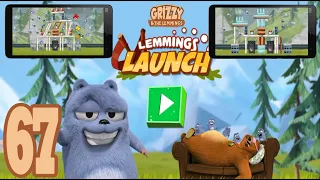 Grizzy and the Lemmings: Lemming Launch - Gameplay Walkthrough Part 67 (Android, IOS)