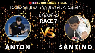 TOP 8 MATCH: ANTON VS. SANTINO | MP CUP | 10BALLS | RACE 7