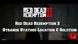 Red Dead Redemption 2 | Free Gold Bars x3 | Strange Statues Location & Solution