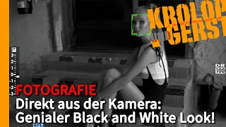 Direkt aus der Kamera: Genialer Black and White Look mit Fuji! 📷 Krolop&Gerst