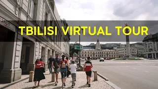 Tbilisi Virtual Tour - Walking Tbilisi And Sight things | Travel In Georgia