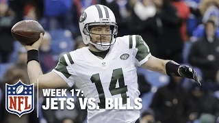 Ryan Fitzpatrick Sets Jets Single Season Passing TD Record! | Jets vs. Bills | NFL