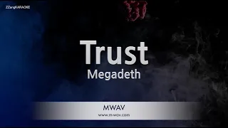 Megadeth-Trust (Melody) [ZZang KARAOKE]