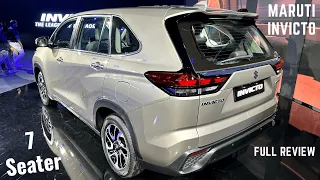 2023 Maruti Suzuki Invicto Alpha Model - Price, Interiors, Features, Mileage | INVICTO 7-Seater MPV