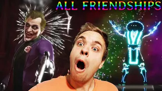 MK11 Aftermath All Friendships Reaction. Ranking the Best and the Worst Friendships.