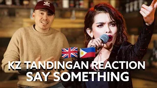 🇬🇧🇵🇭 UK REACTION to KZ TANDINGAN - SAY SOMETHING | The 94 Club