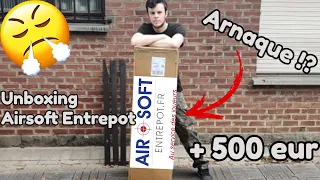 Unboxing Airsoft Entrepôt ON ME REFILE DU SECONDE MAIN !! 😡