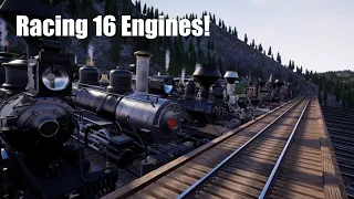 Racing Every Locomotive Downhill in Railroads Online!