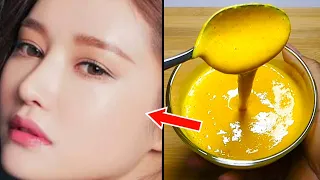 BRIGHTEN FIRM THE SKIN IN JUST MINUTES, BANANA TURMERIC EGG MASK, REDUCE WRINKLES, SPOTLESS SKIN