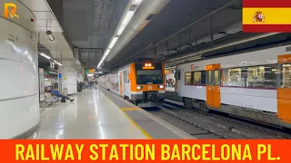 Trainspotting at Barcelona Sants Railway Station -  Spain