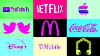 Best Logo compilation: YouTube tv, Netflix Apple, Twitter, MacDonald's etc।Sound varietion effects