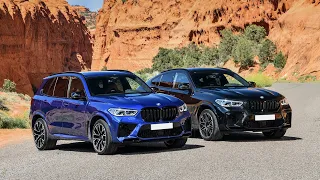 Обзор новых BMW X5M F95 и X6M F96 Competition 2020