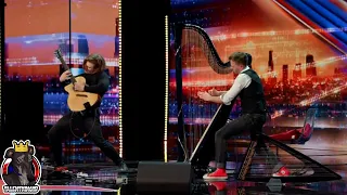 Alex and Alex Full Performance | America's Got Talent 2023 Auditions Week 3