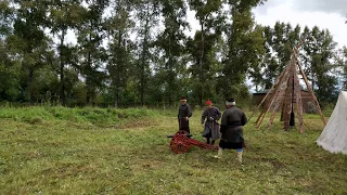 Кузнецкая крепость Военно-историческая реконструкция "Кузнецкий рубеж: Сибирь в войнах 17 века"