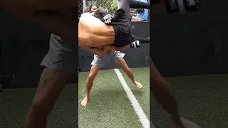 when a boxer Fights a wrestler in MMA #boxing #wrestling #doubleleg