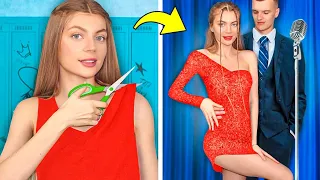 COOL DIY FASHION HACKS! Girly Clothes Transformation Ideas by Mariana ZD