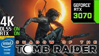 Shadow of the Tomb Raider : ALL MAXED OUT ( RTX ON / DLSS ON) RTX 3070 8GB | 4K