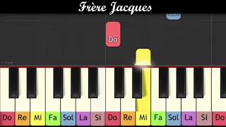 Piano pour enfants - Frère Jacques