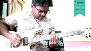 Enigma - Principles Of Lust -  Find Love - Piano on Guitar Cover/Lesson + Guitar Solo by ABHIMITRA