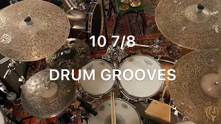 10 7/8 Drum Grooves