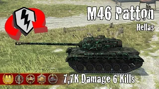 M46 Patton  |  7,7K Damage 6 Kills  |  WoT Blitz Replays