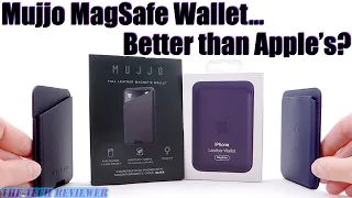 Mujjo Full Leather Magnetic Wallet: a Better Choice than Apple's MagSafe Wallet? Compare and See!
