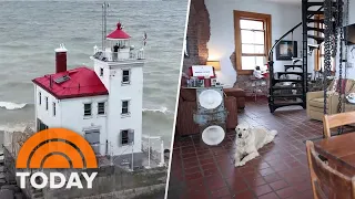 Firsthand look at what it's like to live in a lighthouse