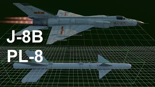 War Thunder J-8B + PL-8