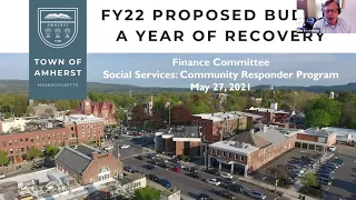 Special Meeting: Community Safety Working Group, Town Council, and Finance Committee May 27, 2021