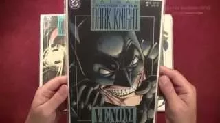 Reading Comics: Batman, Legends of the Dark Knight #16, First Appearance Venom, Bane. DC, 1991 ASMR