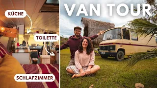 VAN TOUR 2.0: Alles NEU? | DIY Camper room tour Mercedes Oldtimer Van Life