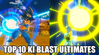 RANKING THE TOP 10 KI BLAST ULTIMATE'S AFTER DLC 13 | XENOVERSE 2