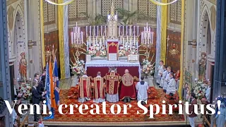 Veni Creator Spiritus! - LYRICS - Traditional Latin Mass