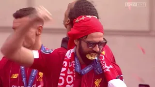 Liverpool FC Champions of Europe 2019.💜