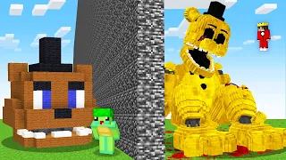 I Cheated with FNAF in Minecraft Build Battle