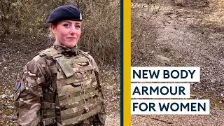 The new military combat clothing designed for women