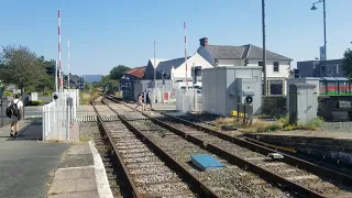 Old Video Porthmadog Level Crossing