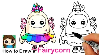 How to Draw a Fairycorn 🧚‍♂️ 🦄 Fall Guys