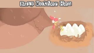 Busy Mother Hen | Animal story for kids | Picture book storytelling in english | KidTapeTales