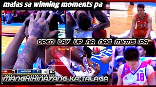 PBA CRAZIEST "WIDE OPEN MISSED LAY-UP" GAME WINNERS & CLUTCH" 😲😱