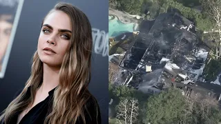 Massive fire destroys Cara Delevingne's L.A. home