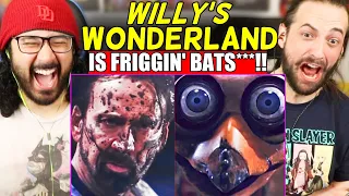 Holy Crap... WILLY'S WONDERLAND - TRAILER REACTION!! (Nicolas Cage | FNAF)