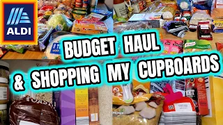 ALDI FOOD HAUL & FREEZER/CUPBOARD CLEAROUT