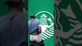 Starbucks logo from behind😈💀#darkhumour #meme #foryou