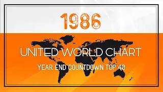 United World Chart Year-End Top 20 Songs of 1986