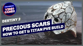 How to get Precious Scars (Exotic Titan Helmet) plus Titan PVE Support Build in Destiny 2