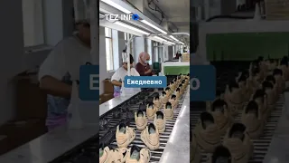 В Кыргызстане запустили фабрику по производству кроссовок 👟
