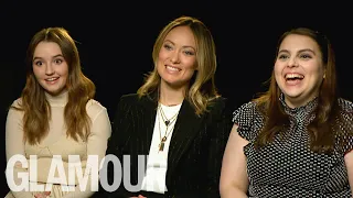 "Smart Girls Are Horny!" Booksmart's Olivia Wilde, Kaitlyn Dever & Beanie Feldstein | GLAMOUR UK