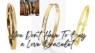 8 STUNNING ALTERNATIVES TO THE CARTIER LOVE BRACELET - MESSIKA, ROBERTO COIN & MORE