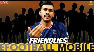 eFootball 24 Mobile UCL Themed Friendlies + Pack Opening | LIVE